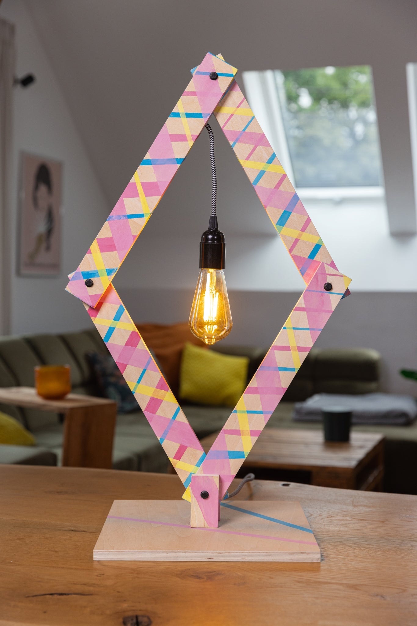 Handcraft Box Projekt Holzlampe