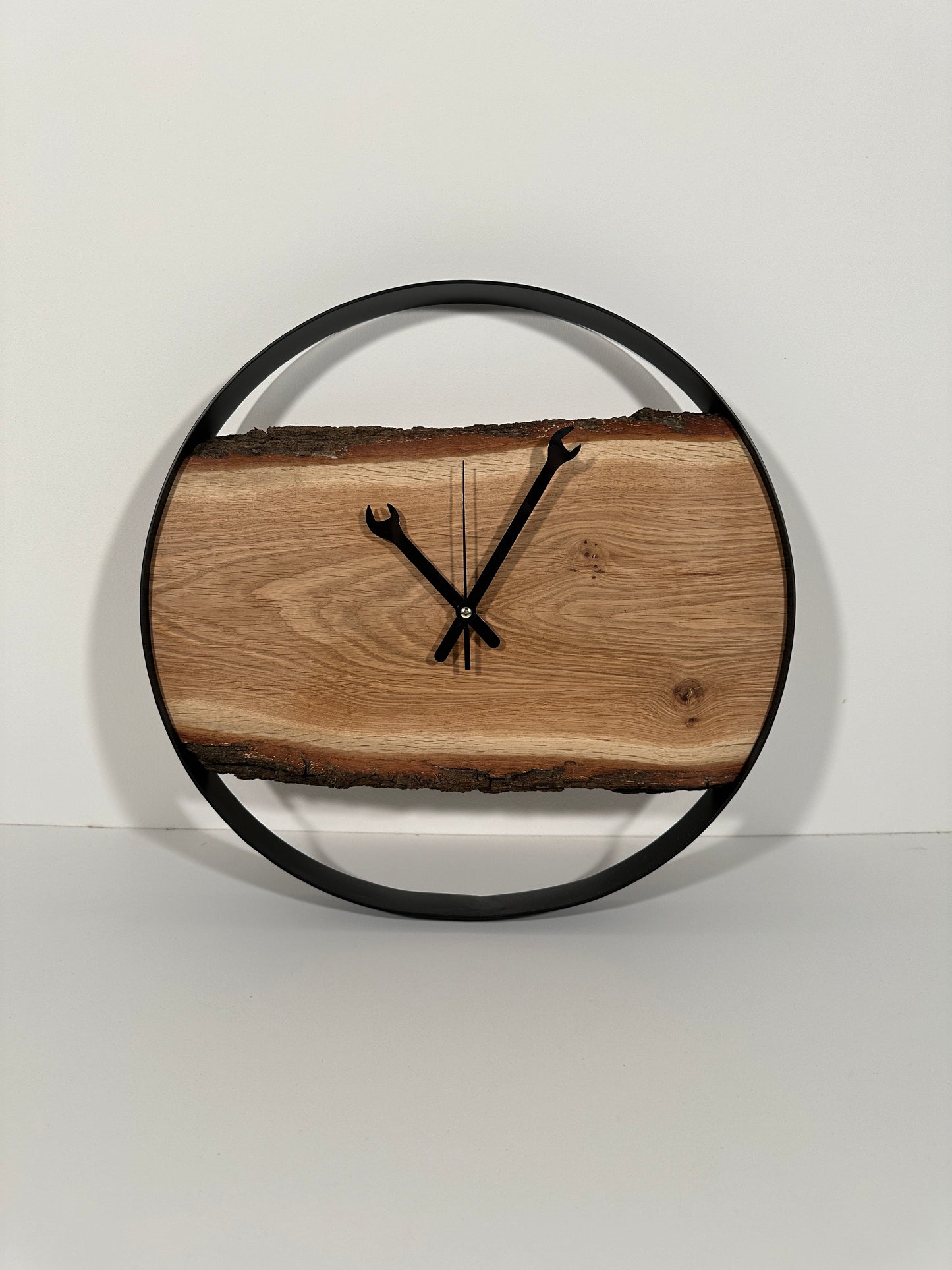 Wanduhr DIY Set - Metallring 40 cm, Uhrwerk inkl. 3 Zeiger-Sets
